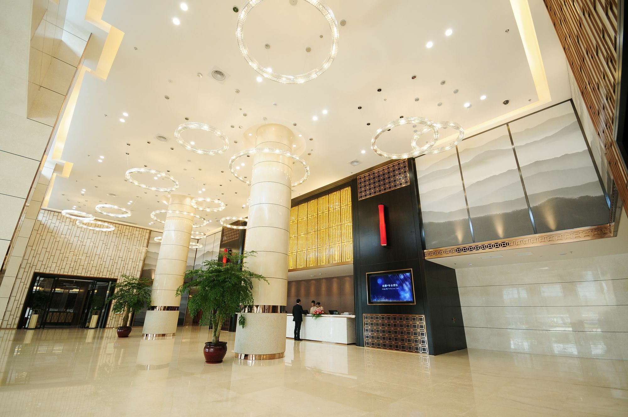 Airport Jianguo Hotel Chengdú Exterior foto